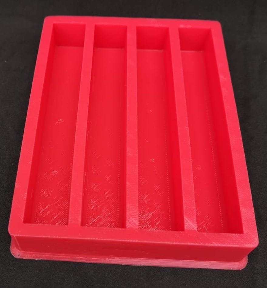 GENUINE Silicone Mould for Pen Blank, Candle, Soap Casting - Pen-Turning Resin Casting