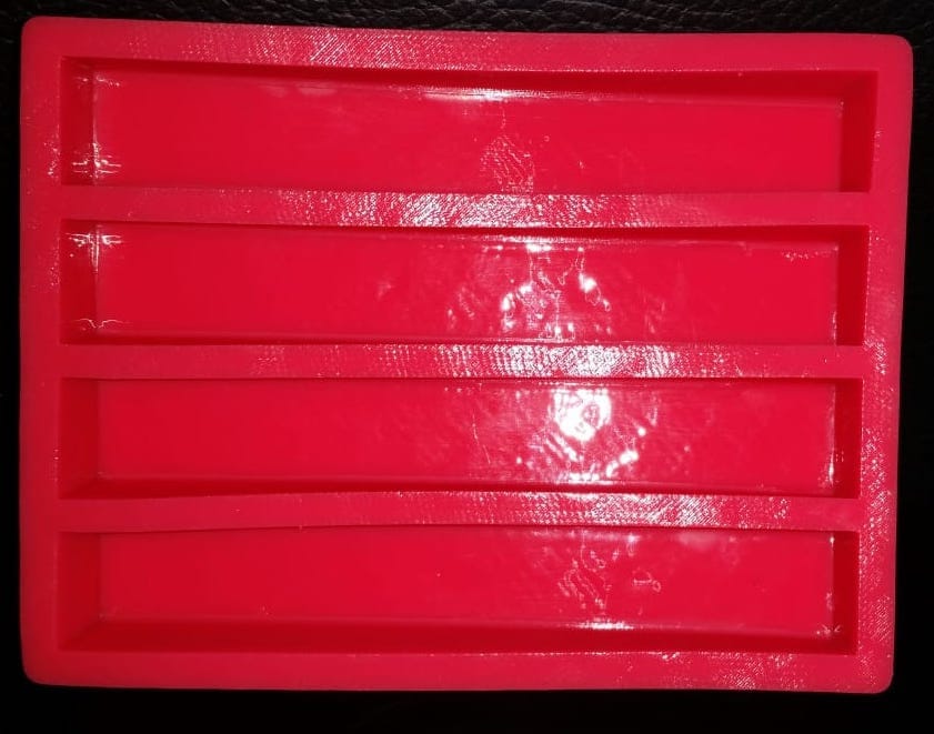 GENUINE Silicone Mould for Pen Blank, Candle, Soap Casting - Pen-Turning Resin Casting