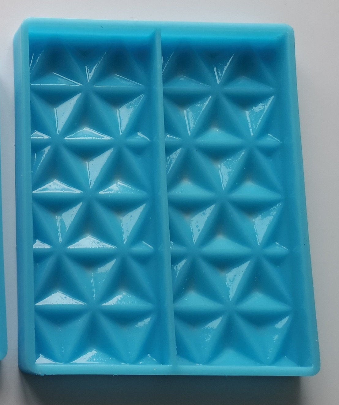 Diamond Snap-Bar Silicone Mould Wax Melts Candles Soaps Resin Tarts Bath bombs