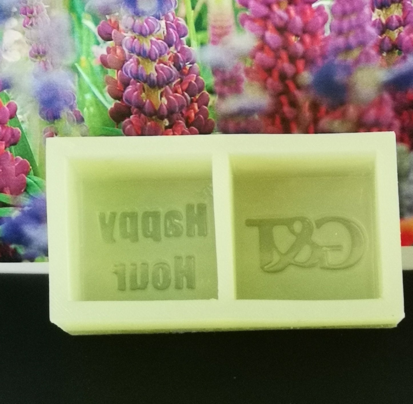 Personalised Silicone Cocktail Ice Cube Mould, Custom MONOGRAM Whiskey Ice Cube, Initials/Logo/Text/Emoji