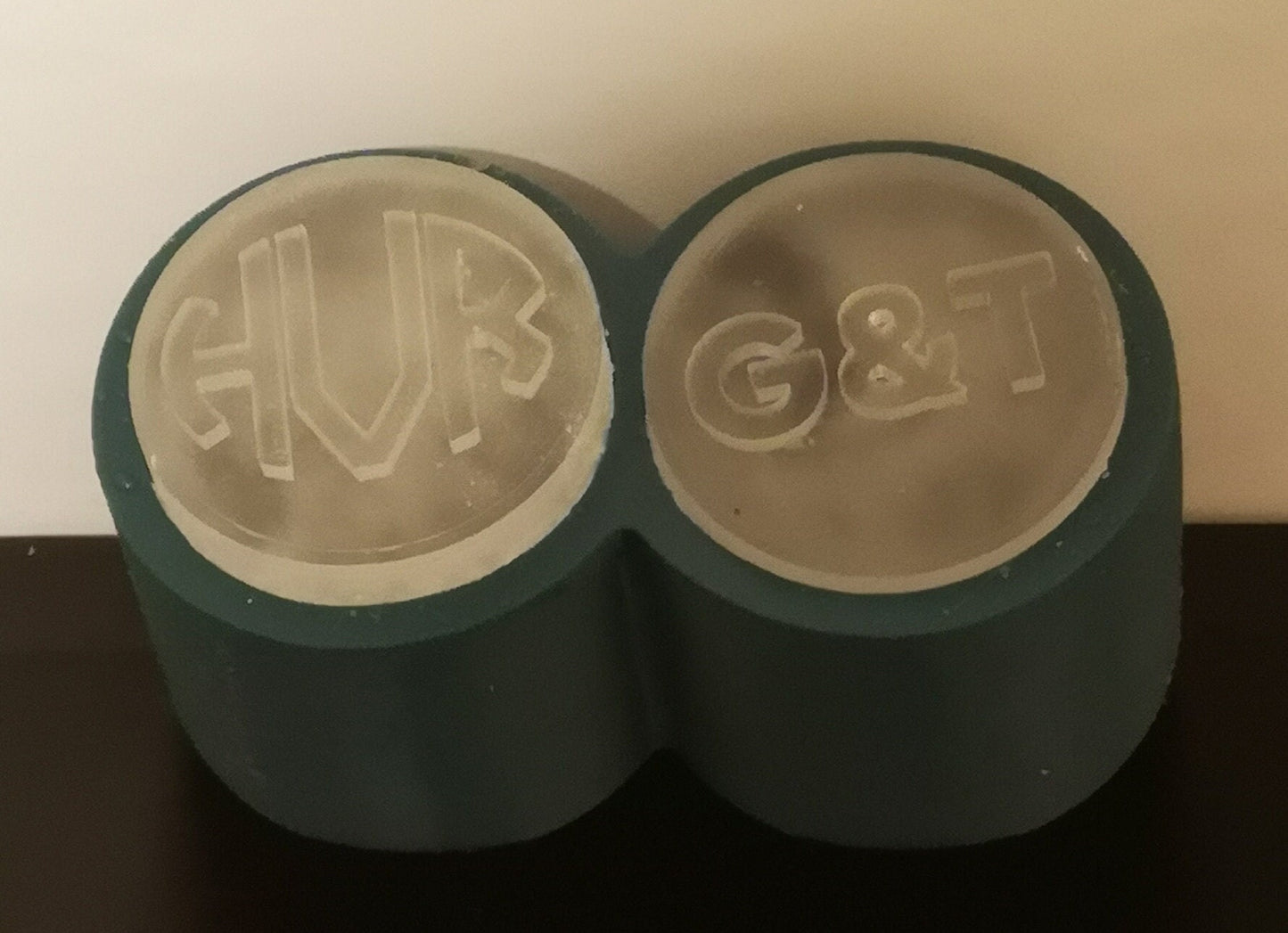 Personalised Silicone Cocktail Ice Cube Mould, Customised Cylindrical Ice Blocks