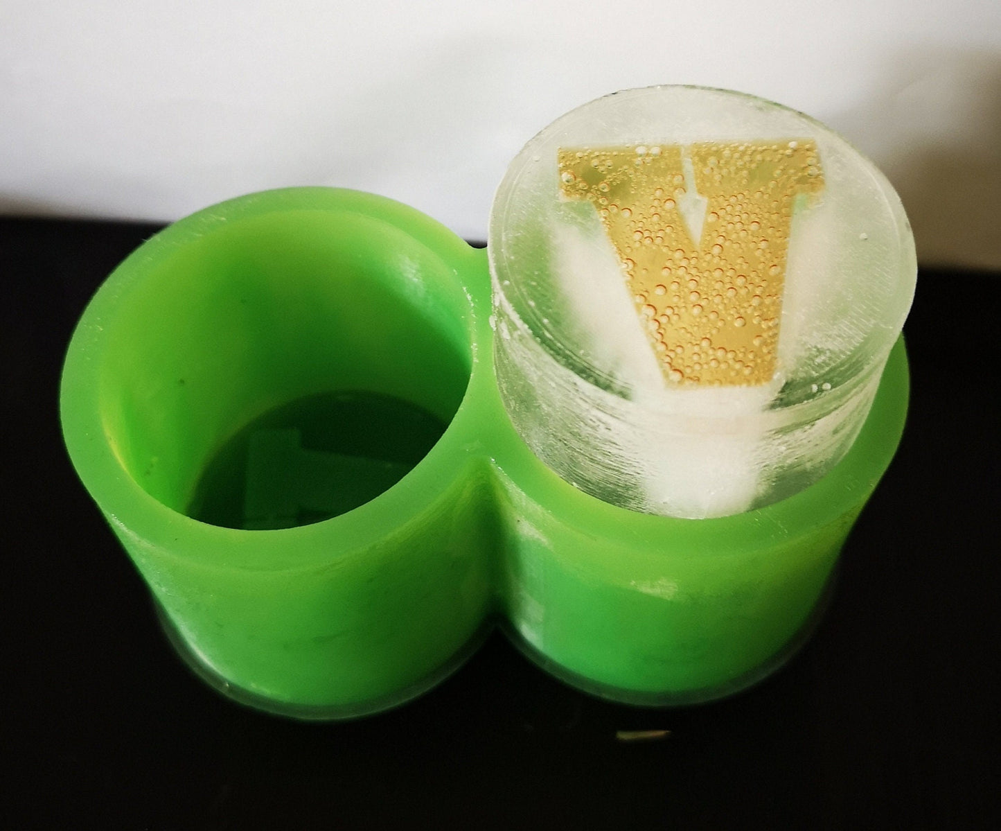 Personalised Silicone Cocktail Ice Cube Mould, Customised Inverted Ice Blocks