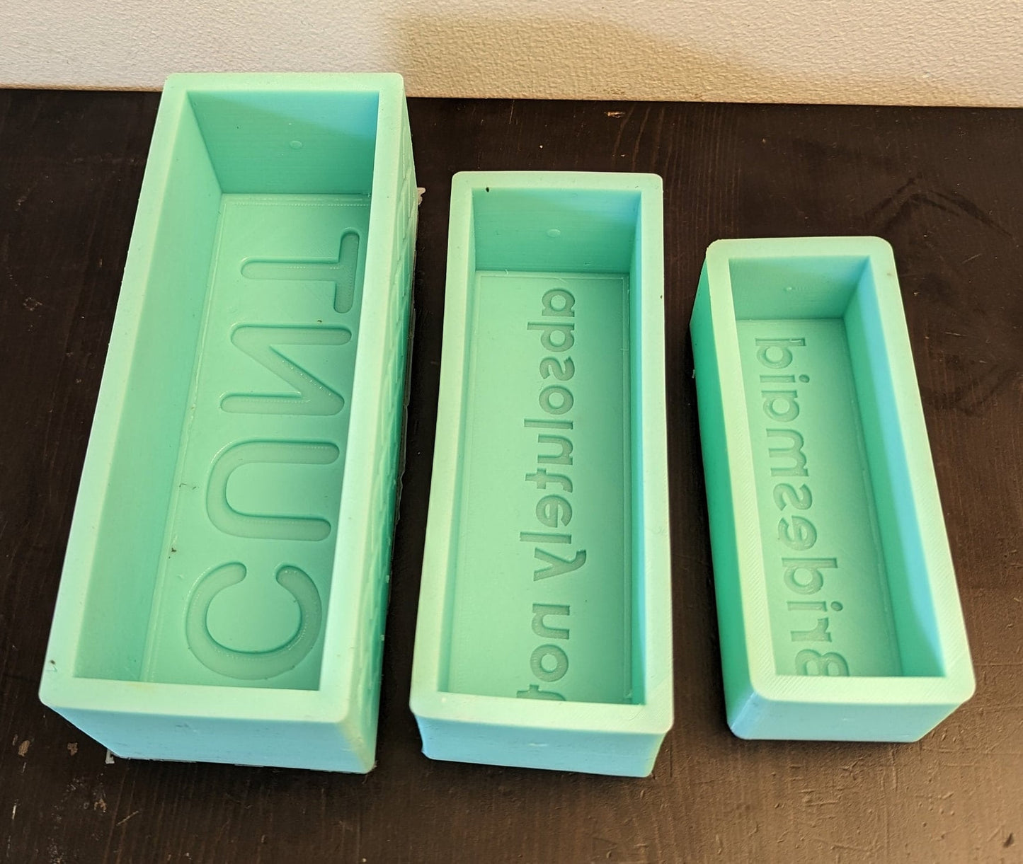 SAY It With A CANDLE - Custom Made Silicone Mould Service