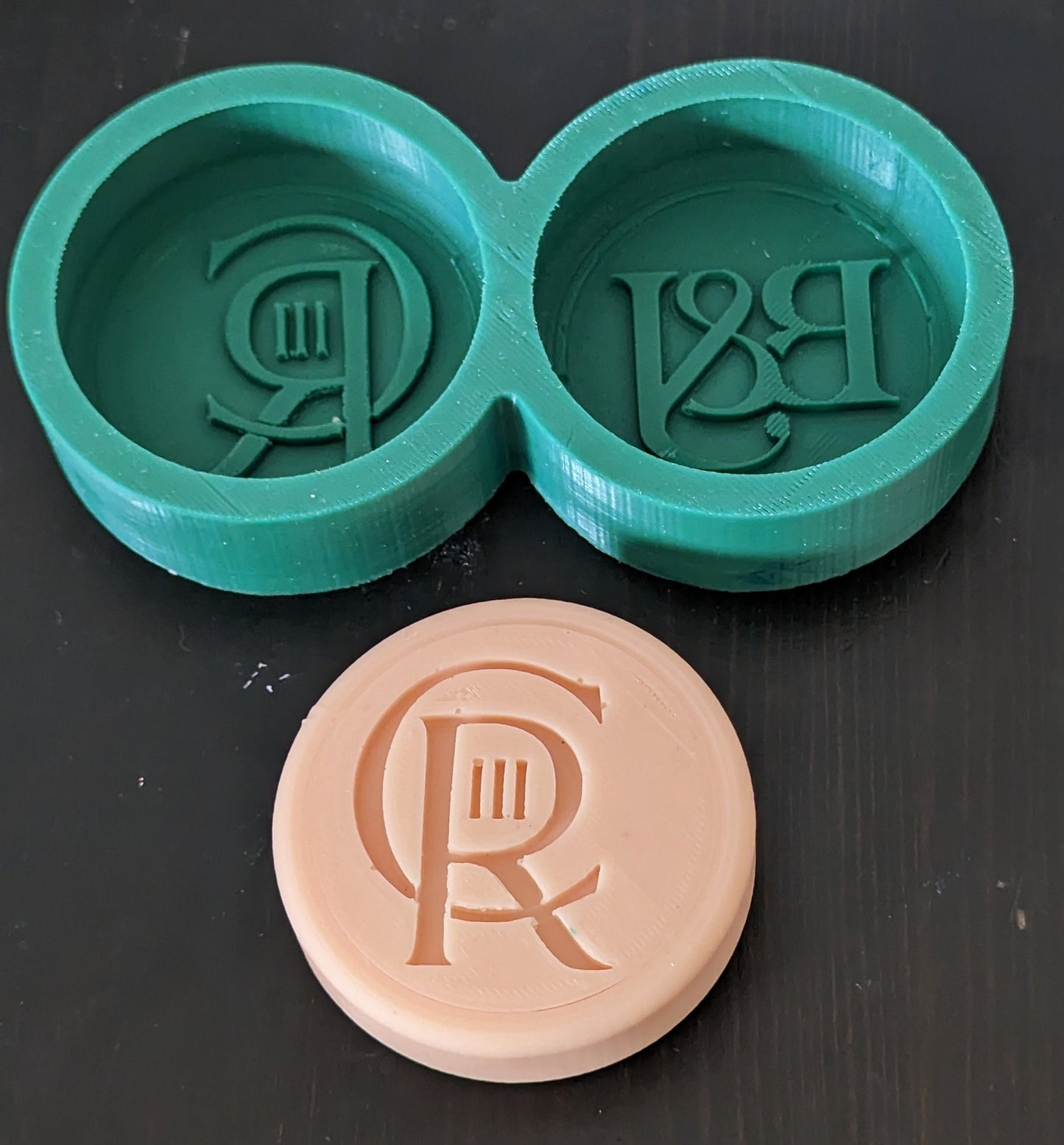 ROUNDED EDGES - Custom Made Silicone Moulds for Soap Bars Personalised Moulds