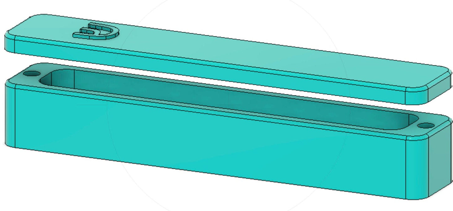 Mezuzah Mould with Cavities for Case and Cover - Resin Jesmonite Concrete Gypsum and many other materials
