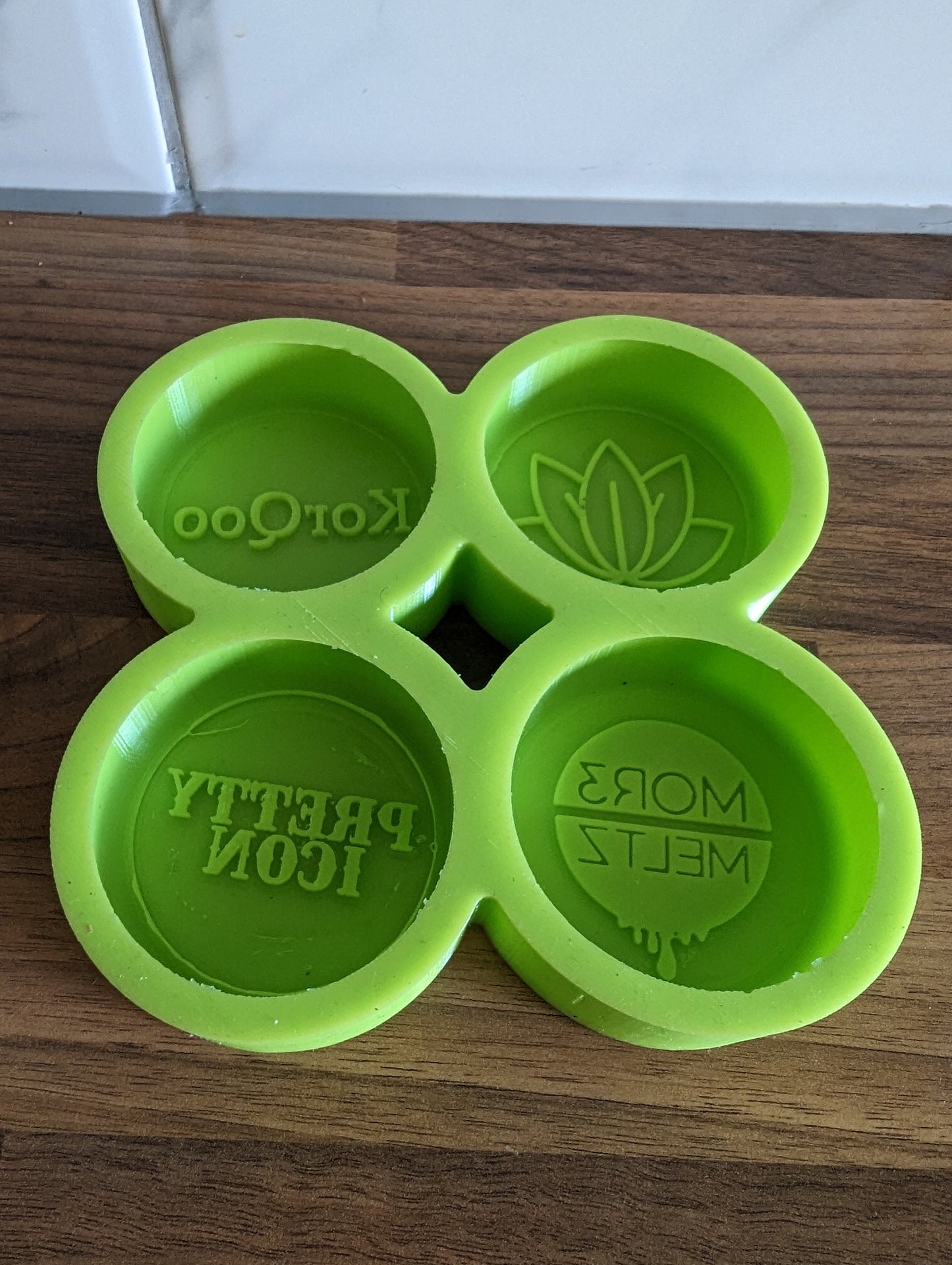 ROUNDED EDGES - Custom Made Silicone Moulds for Soap Bars Personalised Moulds