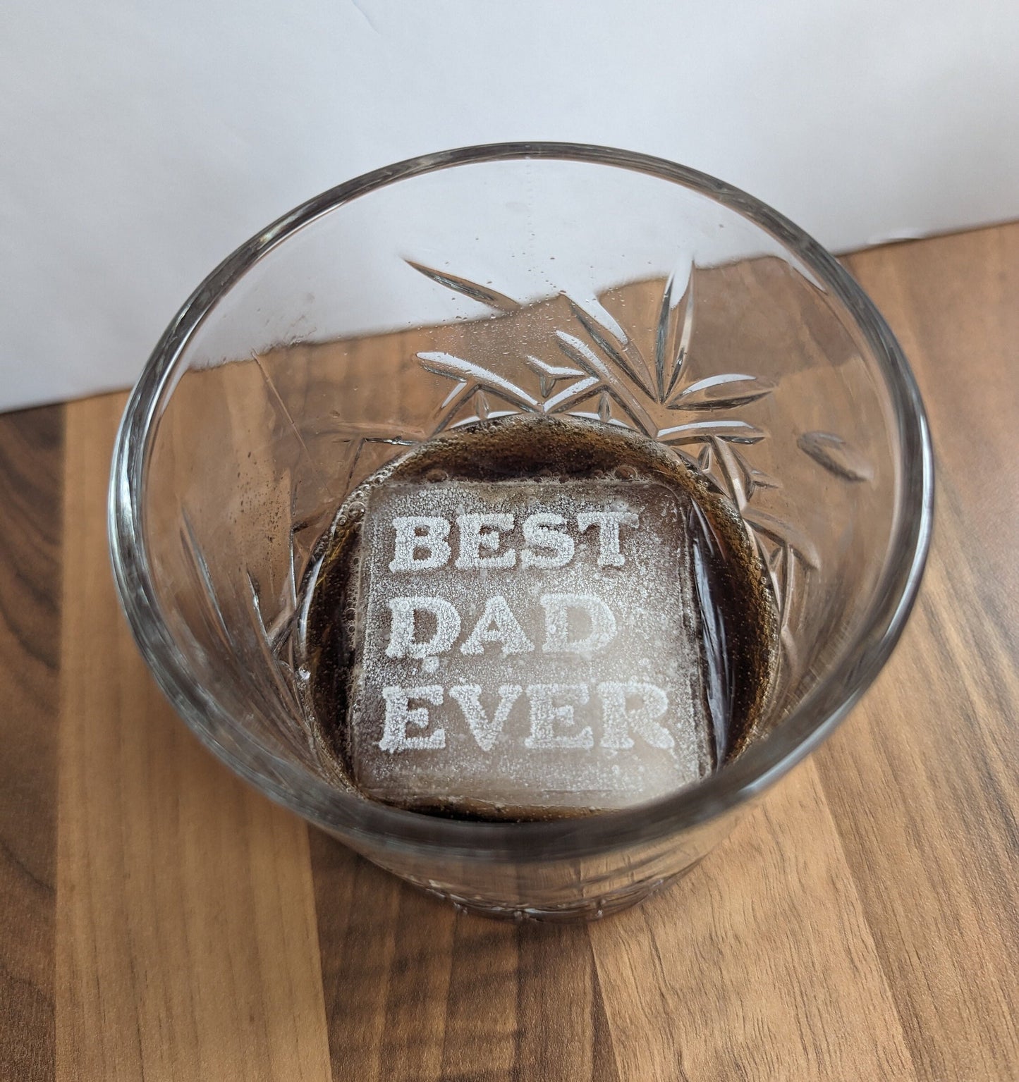 Personalised Silicone Cocktail Ice Cube Mould, Custom MONOGRAM Whiskey Ice Cube, Initials/Logo/Text/Emoji