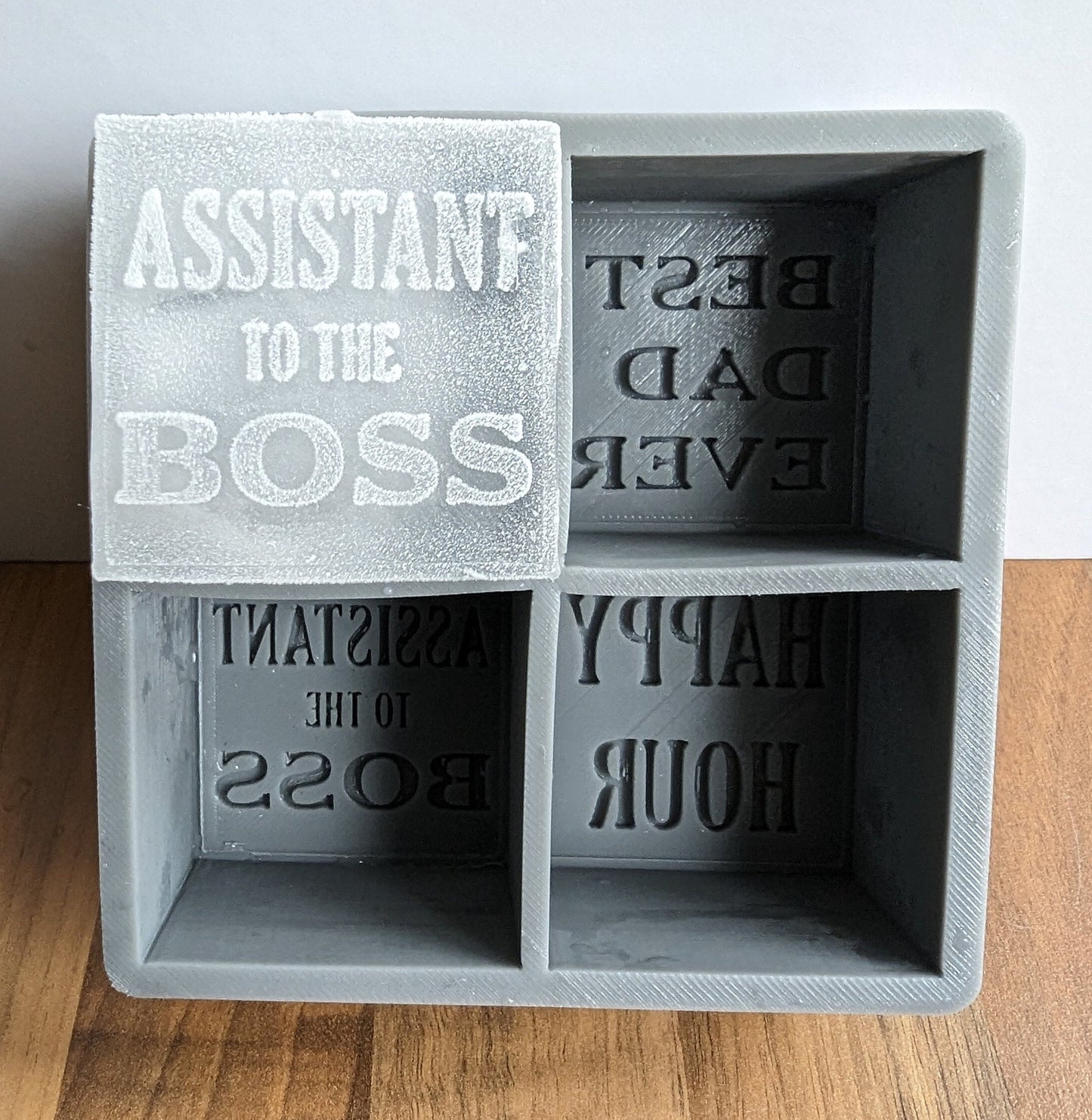 Cheers to Uniqueness: Personalized Silicone Moulds for Cocktails and Whiskey Ice Cubes - Free Coasters!!