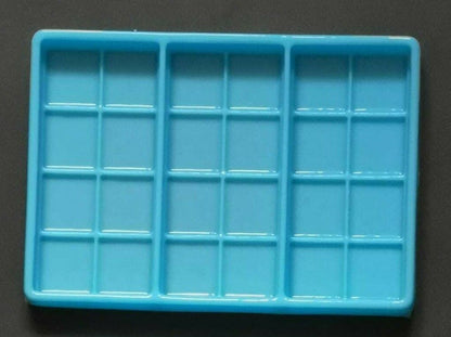 Square Chunks Snap bar Silicone Mould For Wax Melts, Candles, Soaps, Resin Tarts