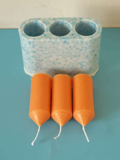 UCO Lantern Candle Silicone Mould - 3 & 6 Cavities for DIY Candle Making
