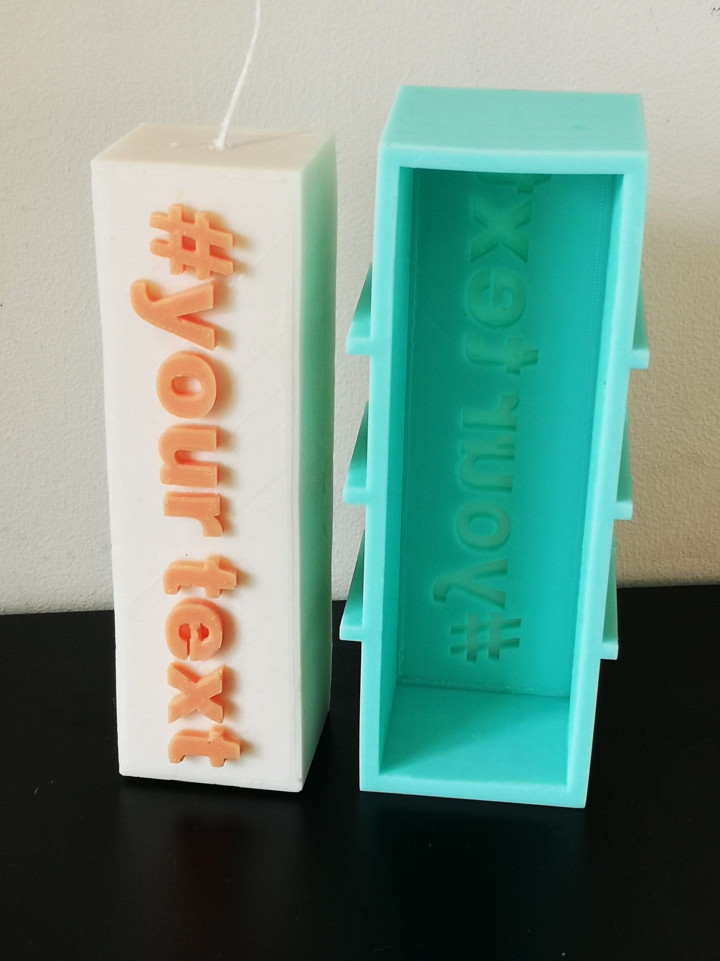 SAY It With A CANDLE - Custom Made Silicone Mould Service