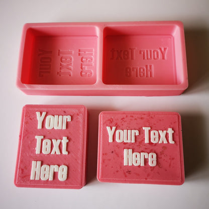 Custom Made Silicone Moulds for Soap Bars Personalised Moulds