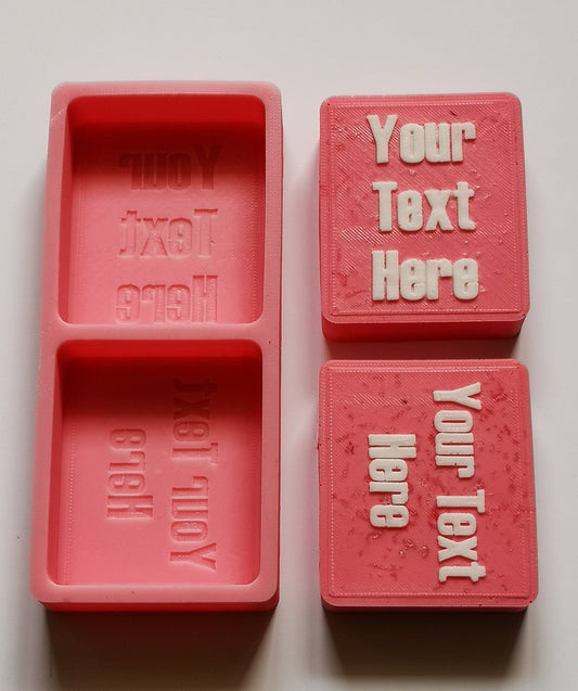 Custom Made Silicone Moulds for Soap Bars Personalised Moulds
