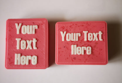 Custom Made Silicone Moulds for Soap Bars Personalised Moulds