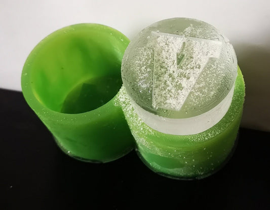 Personalised Silicone Cocktail Ice Cube Mould, Customised Inverted Ice Blocks