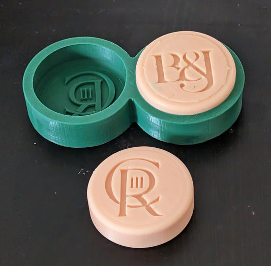 ROUNDED EDGES - Custom Made Silicone Moulds for Soap Bars Personalised Moulds