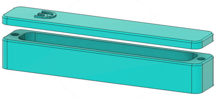 Mezuzah Mould with Cavities for Case and Cover - Resin Jesmonite Concrete Gypsum and many other materials