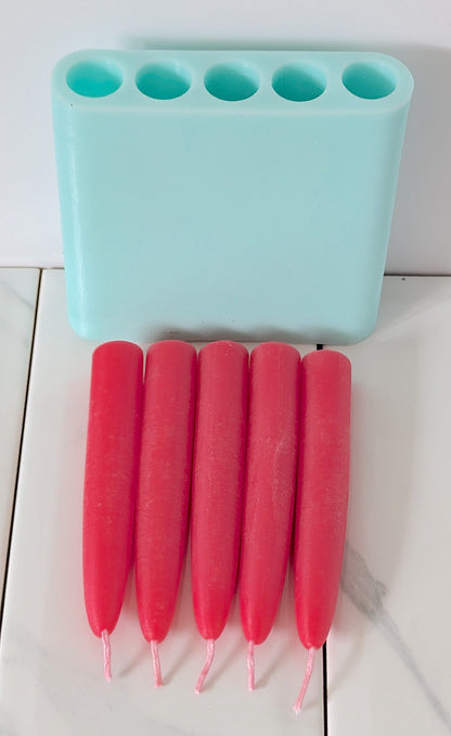 Tapered and Pillar Candle Silicone Mould Candle Making - Like Dipped Candles
